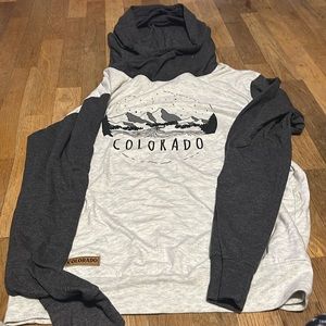 Very light Colorado hoodie size xl